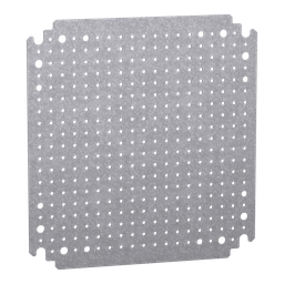 NSYMF33 – Microperforated mounting plate H300xW300 w/holes diam 3,6mm on 12,5mm pitch