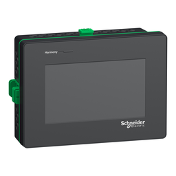 HMISTM6200 – touch panel display ,Harmony STM6, 4inch wide display, 1COM, 2Ethernet, USB host and device, 24V DC