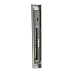 NQ8442B2C – Panelboard interior, NQ, main breaker, 225A, Cu bus, 42 pole spaces, 3 phase, 4 wire, 240VAC, 48VDC, column width