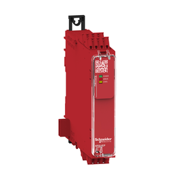 XPSUEP14AC – safety module, Harmony XPSU, Cat 4, expansion use with universal range, 24V AC or DC, spring