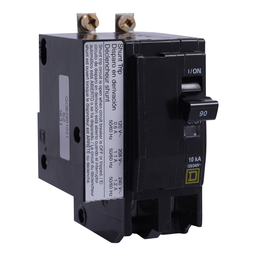 QOB2100VH1021 – Mini circuit breaker, QO, 100A, 2 pole, 120/240VAC, 22kA, bolt on, AC shunt