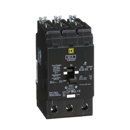 Square D EJB34060 480Y/277 Volt 60 Amp Miniature Circuit Breaker