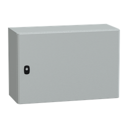 NSYS3D4625 – Wall mounted steel enclosure, PanelSeT S3D, plain door, without mounting plate, 400x600x250mm, IP66, IK10