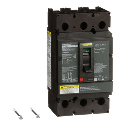 JGL36000S25 – Automatic switch, PowerPacT J, 250A, 3 pole, 600VAC, 18kA, lugs, magnetic