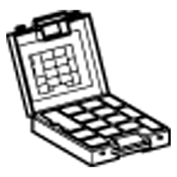 AT1HB2 – Storage case, Linergy TR cable ends, empty demonstration case