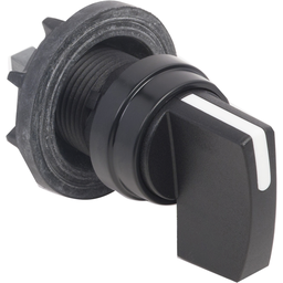 KAA1H – Cam switch operating head, Harmony K1, K2, 22mm, plastic, circular 29mm, mat black, black handle