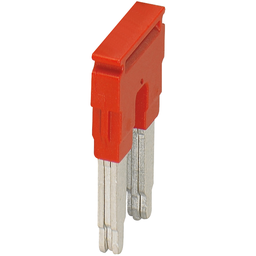 NSYTRAL162 – Plug-in bridge, Linergy TR, 2 points, for 16mm² terminal blocks, 2 way, red, set of 10