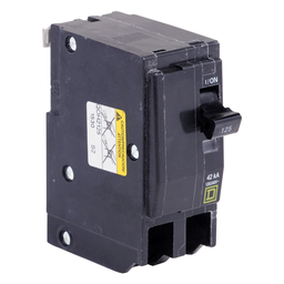 QO2125CP – Mini circuit breaker, QO, 125A, 2 pole, 120/240VAC, 10kA, plug in, consumer pack