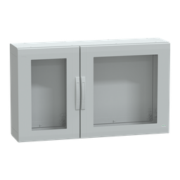 NSYPLA7123TG – Floor standing polyester enclosure, Thalassa PLA, glazed door, completely sealed, 750x1250x320mm, IP65, IK08