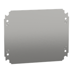 NSYMM3025 – Plain mounting plate H300xW250mm made of galvanised sheet steel