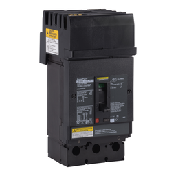 JGA26000S252 – Automatic switch, PowerPacT J, 225A, 2 pole, 600VAC, 18kA, I-Line, magnetic, AC