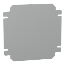 NSYMM22SB – Plain mounting plate H200xW200mm made of galvanised sheet steel