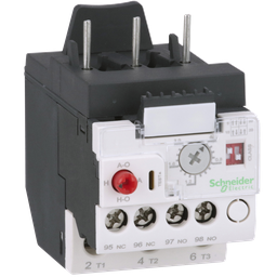 LR9D02 – Overload relay, TeSys LRD, motor protection, 0.4A to 2A, 3 phase, withstand 6kV impulse, 2kV surge, electronic thermal