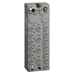 TM7BDM16B – Discrete I/O expansion block, Modicon TM7, IP67, 16 DI/DO, 24 V DC, 0.5 A, M8 connector