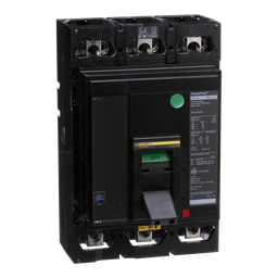 MGL36600LW – Circuit breaker, PowerPacT M, 600A, 3 pole, 600VAC, 18kA, lugs, ET 1.0, 80%, control wire both