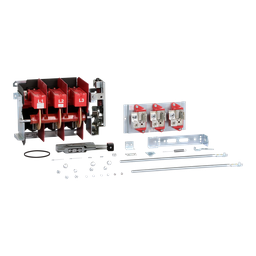 9422ATF12 – Operating mechanism, flange mounted, variable depth, 200A, 600V, fuseholder, switch mechanism, 6 inch handle, NEMA 4