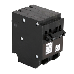 CHOMT1515230CP – Quad tandem circuit breaker, Homeline, 2 x 1 pole at 15A, 1 x 2 pole at 30A, 120/240VAC, 10kA AIR, plug in, UL