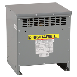 EXN15T3H – Transformer, dry type, DOE 2016, 15kVA, 3 phase, 480V delta primary, 208Y/120V secondary, 17M, 150C rise