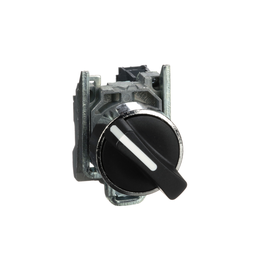 XB4BD21 – Harmony, 22mm Push Button, 2 position selector switch, black, maintained, 1 NO, 600 V