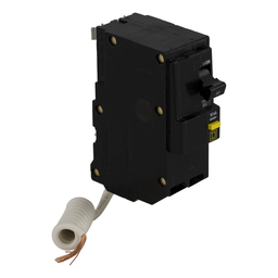 QO230GFICP – Mini circuit breaker, QO, 30A, 2 pole, 120/240VAC, 10kA, plug in, 6mA grd fault A, pigtail, consumer pack