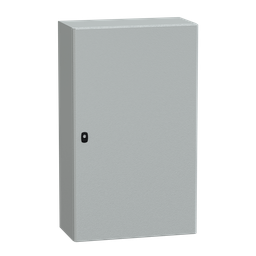 NSYS3D10630 – Wall mounted steel enclosure, PanelSeT S3D, plain door, without mounting plate, 1000x600x300mm, IP66, IK10