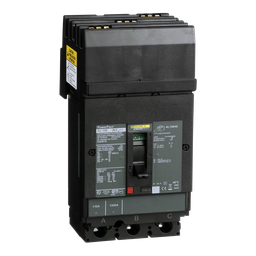 HJA36110 – Circuit breaker, PowerPacT H, 110A, 3 pole, 600VAC, 25kA, I-Line, thermal magnetic, 80%, ABC
