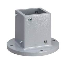NSYCMUMR50 – Fixed subbase, square 50 mm, for PanelSeT S3CM HMI encl. RAL 7040.