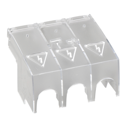 LK4AP83N – Disconnect switch accessory, TeSys LK, terminal shroud, bottom, 3 pole, 800A to 1200A, non fusable