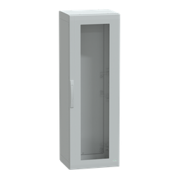 NSYPLA1554TG – Floor standing polyester enclosure, Thalassa PLA, glazed door, completely sealed, 1500x500x420mm, IP65, IK08