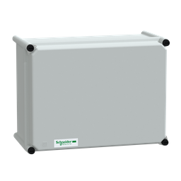 NSYPLSP2736G – PLS box, polyester rear, polyester cover IP66 27x36x18cm