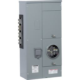 EZML331225CU – Branch unit, EZ Meter-Pak, 225A, 1 x 7 jaw socket, 208Y/120VAC, lever bypass, ringless, 1200A Cu busbar
