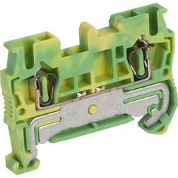 NSYTRR22PE – Terminal block, Linergy TR, spring type, protective earth, 2 points, 2.5mm², green-yellow, set of 50