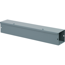 LDB42 – Wireway, Square-Duct, 4 inch by 4 inch, 2 feet long, hinged cover, N1 paint, NEMA 1