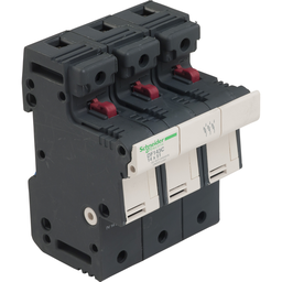 DF143C – Fuse carrier, TeSys DF, 3P, 50A, 690VAC, fuse size 14x51mm