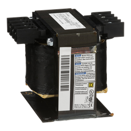 9070T250D20 – Transformer, Type T, industrial control, 250VA, 1 phase, 208/230/460V primary, 115V secondary, 80C rise