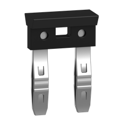 RSZS02 – connection accessories, Harmony Electromechanical Relays, bus jumper, 2 poles, for RXZ, RGZ, RSZ push in sockets