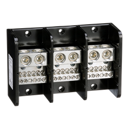 9080LBC365212 – Power distribution block, Linergy, 3 pole, 2 line, 12 load,760A Cu, 600V