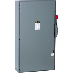 CH326N – Safety switch, heavy duty, fusible, 600A, 240 VAC/250VDC, 3 poles, 200hp, NEMA 1, neutral