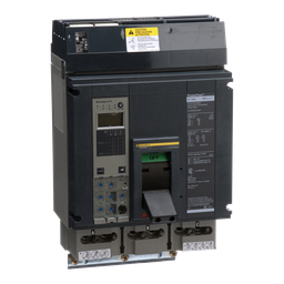 PJA36100U44A – Circuit breaker, PowerPacT P, 1000A, 3 pole, 600VAC, 25kA, I-Line, Micrologic 6.0A, 80%, ABC