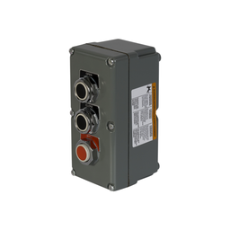 9001KYK33 – Complete control station, Harmony 9001K, 10A,  zinc, grey, 3 push buttons 3NO   3NC OPEN CLOSE STOP, NEMA 3 4 13