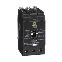 EDB34045 – Mini circuit breaker, E-Frame, 45A, 3 pole, 480Y/277VAC, 25kA max, bolt on