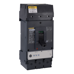 LRA36400U33X – Circuit breaker, PowerPacT L, 400A, 3 pole, 600VAC, 100kA, I-Line, MicroLogic 3.3S, 80%, ABC