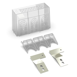 NFLALLC – Panelboard accessory, NF, LA/LH Frame, UL service entrance, main circuit breaker barrier with neutral bonding strap