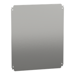 NSYMM65 – Plain mounting plate H500xW600mm made of galvanised sheet steel