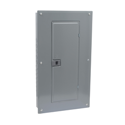 HOM2448L125PQGC – Load center, Homeline, 1 phase, 24 spaces, 48 circuits, 125A convertible main lugs, PoN, NEMA1, Qwik-grip, gnd bar