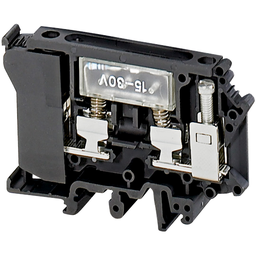 NSYTRV42SF6LD – Terminal block, Linergy TR, fused disconnect type, for 6.3x32mm fuse, with light indicator 12 to 30V, black