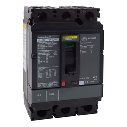 HLL26015 – Circuit breaker, PowerPacT H, 15A, 2 pole, 600VAC, 50 kA, lugs, thermal magnetic, 80%