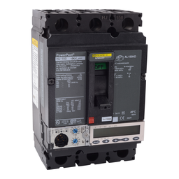 HJL36150U43X – Circuit breaker, PowerPacT H, 150A, 3 pole, 600VAC, 25kA, lugs, Micrologic 5.2A, 80%
