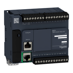 TM221CE24R – logic controller, Modicon M221, 24 IO, relay, Ethernet