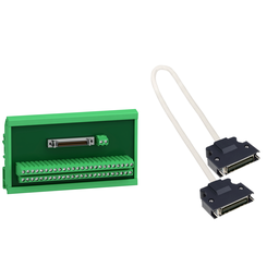 VW3M1C13 – LXM28 IO terminal block module with connection cable 0.5m for CN1 I/O interface